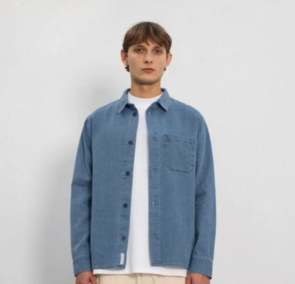 Surchemise Denim Bleu Clair – Etikashion